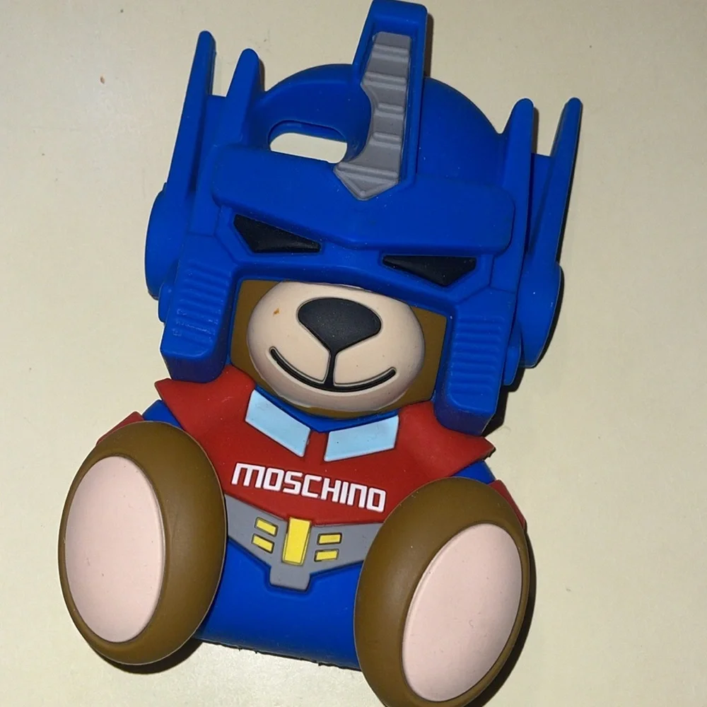 Moschino Transformer Teddy Bear iPhone Case